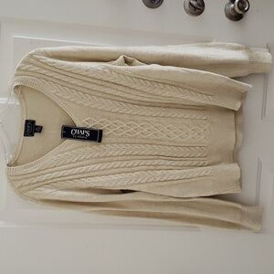 Chaps XL V-Neck Sweater